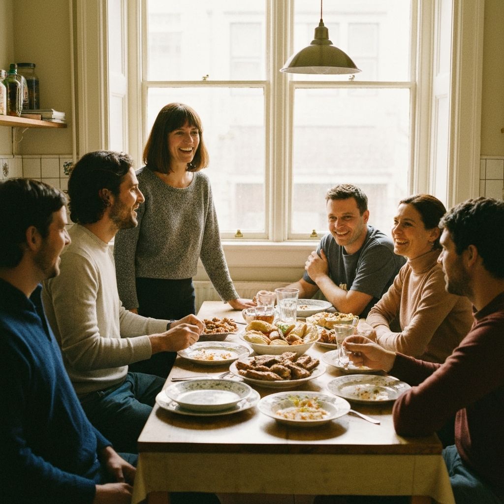 Penny the Cockapoo working on a towel puzzle enrichment game on the living room floor